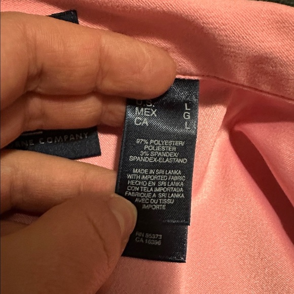 Liz Claiborne Crazy Horse Pink Blouse/overcoat - Picture 6 of 9